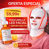 DermaLux Led Mascarilla Rejuvenecedora + Sérum GRATIS