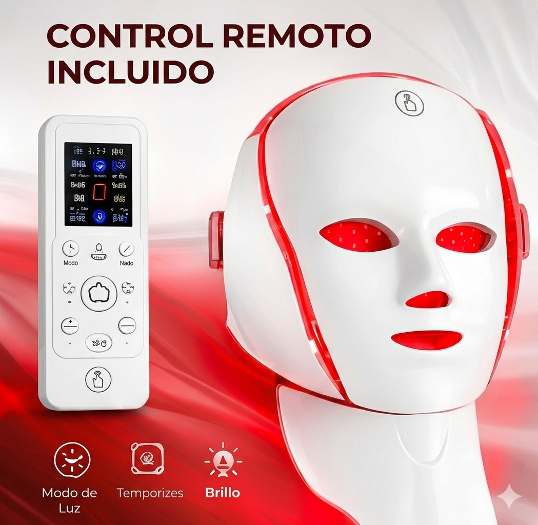 DermaLux Led Mascarilla Rejuvenecedora