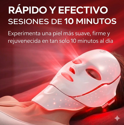 DermaLux Led Mascarilla Rejuvenecedora