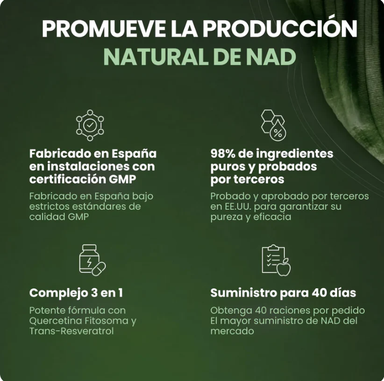 NAD – ENERGÍA CELULAR Y BIENESTAR AVANZADO