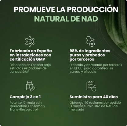 NAD – ENERGÍA CELULAR Y BIENESTAR AVANZADO